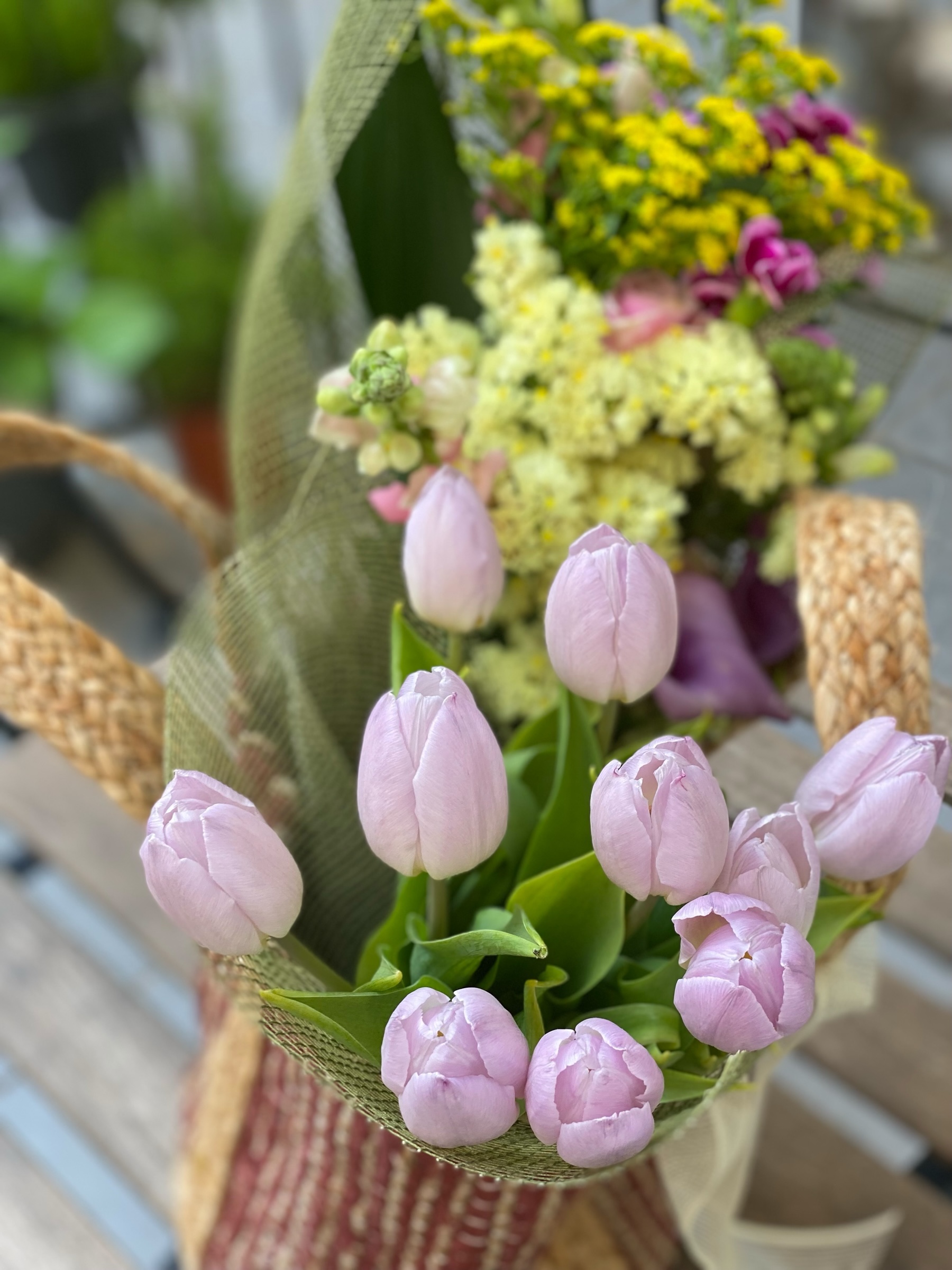 Capazo de flores - Imagen 2